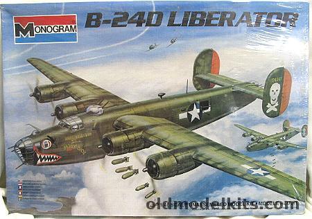 Monogram 1/48 Consolidated B-24D Liberator, 5604 plastic model kit